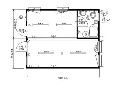 Nolobox Moduli uso ufficio accoppiati