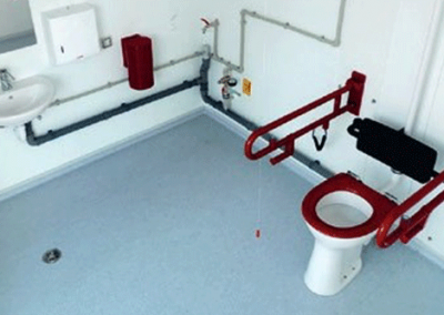 Moduli prefabbricati sanitari - Dettaglio WC